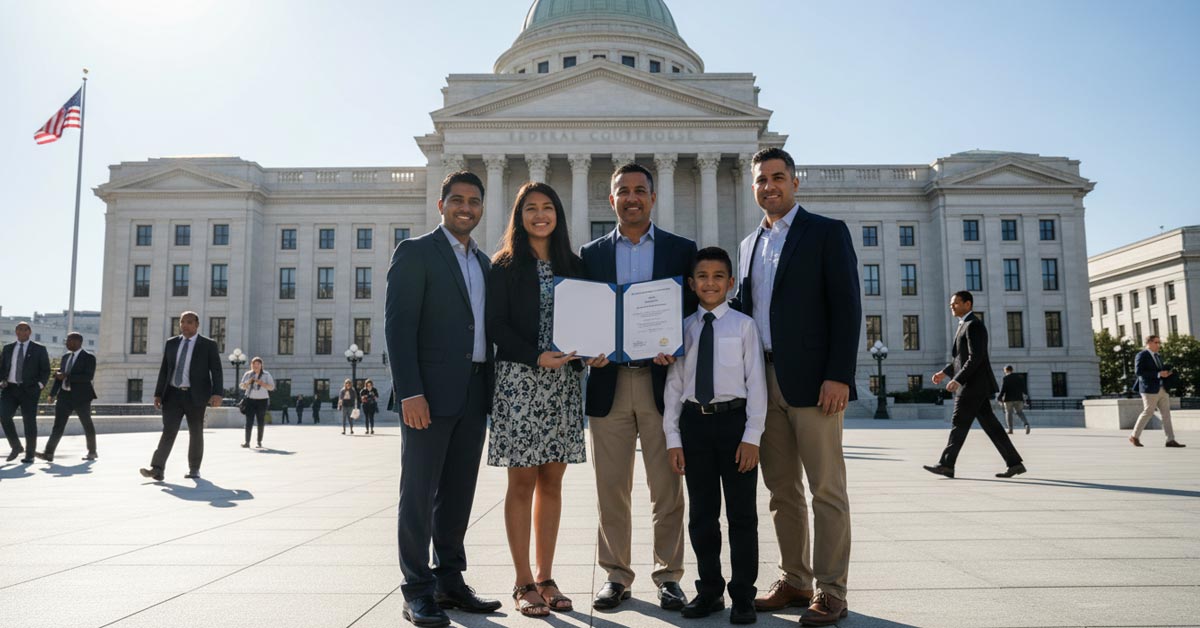 Family Sponsorship to U.S. Citizenship: 6-Stage Immigration Roadmap