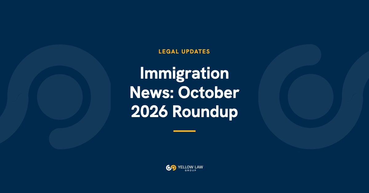 U.S. Immigration News, October 2026: OPT Fees, EAD Rule, DV-2027 and Key Deadlines