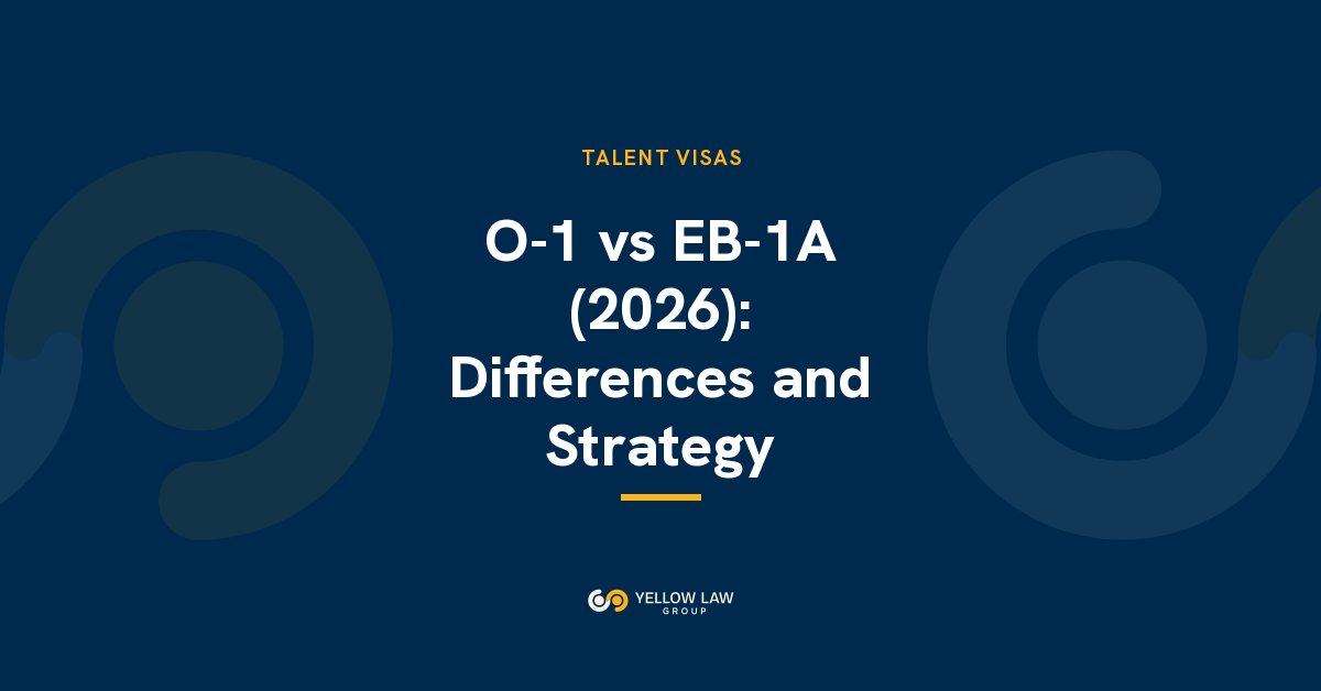 O-1 vs EB-1A: Same Evidence, Different Outcomes. Which Should You File First in 2026?