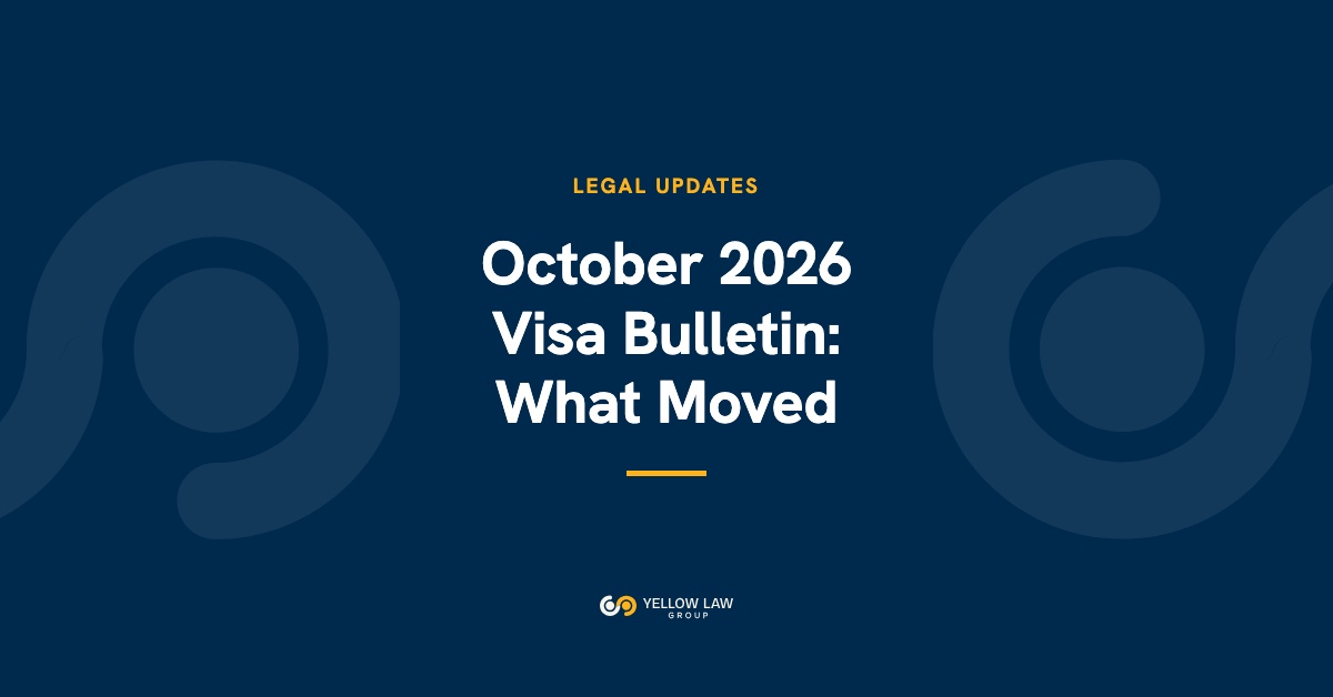 October 2026 Visa Bulletin: What Moved, What Retrogressed and What to Watch in November